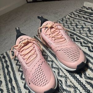 Nike Women's Pink and Black Sneakers